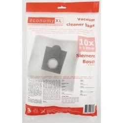 Staubsaugerbeutel Economy XL Siemens, Bosch Weiß