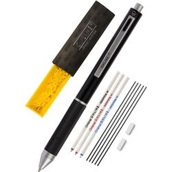 ONLINE 4-in-1 70016 Multistift Schwarz, Blau, Rot 0.5 mm Nachfüllbar