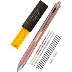 ONLINE 70017 Multistift Schwarz, Blau, Rot, 0.5 mm Nachfüllbar