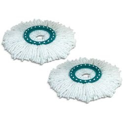 Ersatzkopf LEIFHEIT Disc Mop Clean Twist Weiß
