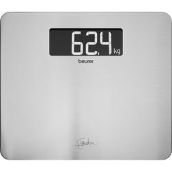 beurer Elektronische Personenwaage aus Edelstahl GS 405