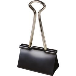 Foldback-Klammer Viking 25 mm Schwarz Stahl