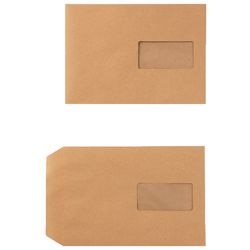 Viking Briefumschläge Mit Fenster C5 229 (B) x 162 (H) mm Selbstklebend