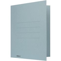 Biella Dokumentenmappe Jura DIN A4 Pappe Hoch Blau