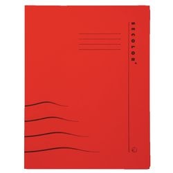 Clipmappe Djois Secolor DIN A4 Pappe 250 mm x 310 mm Rot