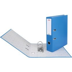 Ordner Biella DIN A4 70 mm Pappkarton, PP (Polypropylen) Blau 2-Ring 1 Stück