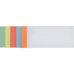 Franken Moderationskarten 20,5 x 9,5 cm Papier Farbig sortiert