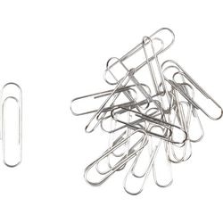 Büroklammern Viking Rund 30 mm Silber Metall, Zink