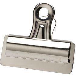 Aktenklammern Viking 75 mm 20 mm Silber Metall