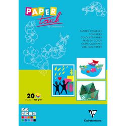 Bastelpapier Clairefontaine DIN A3 120 g/m² Farbig sortiert 20 Blatt