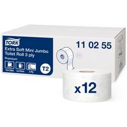 Toilettenpapier Tork T2 Premium Mini Jumbo 3-lagig