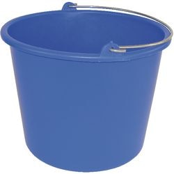 BETRA Eimer PP (Polypropylen) 12 L Blau 651052