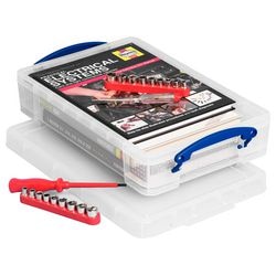 Really Useful Box Aufbewahrungsbox 4 L Transparent 39,5 x 25,5 x 8,8 cm