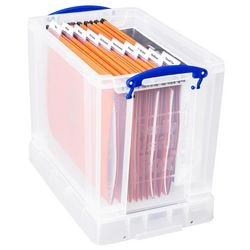 Really Useful Box Aufbewahrungsbox 19 L Transparent 39,5 x 25,5 x 29 cm