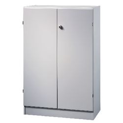 Aktenschrank Hammerbacher 5-5-6550 Grau 800 mm x 420 mm x 1270 mm