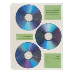 CD-/DVD-Hüllen Hama Transparent, Weiß DIN A4 für 6 CDs
