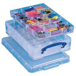 Really Useful Box Aufbewahrungsbox 4 L Transparent 39,5 x 25,5 x 8,5 cm