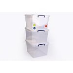 Archivbox Really Useful Box 33,5 l Transparent Kunststoff 383 mm x 285 mm