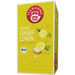 Tee Teekanne Bio Ingwer Zitrone Packung mit 20 Stück