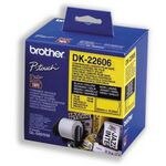Schriftbandkassette Brother DK22606 gelb