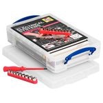 Really Useful Box Aufbewahrungsbox 4 L Transparent 39,5 x 25,5 x 8,8 cm