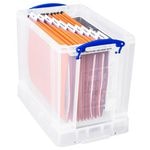 Really Useful Box Aufbewahrungsbox 19 L Transparent 39,5 x 25,5 x 29 cm