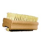 Nagelbürste Creme Holzkörper+Griffkehle