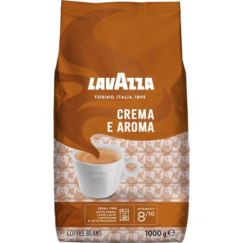 Lavazza Crema Aroma Kaffeebohnen Bohnen Kaffee Medium Arabica,Robusta